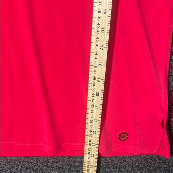 Michael Kors Pink Ladder Sleeve Blouse, Womens Medium - Picture 4 of 7